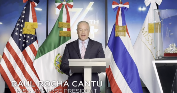 Raúl Rocha, presidente do Miss Universo