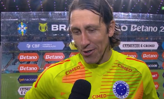 Cássio abre o jogo sobre objetivo do Cruzeiro no Campeonato Brasileiro