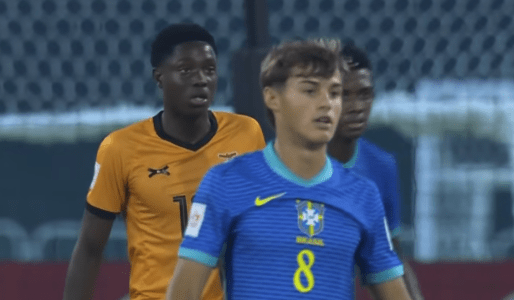 Já classificados, Brasil e Zâmbia empataram por 1 a 1 nesta segunda-feira (10)