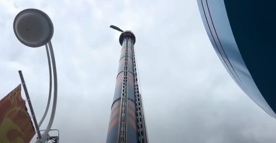 Família ficou presa em brinquedo no Beto Carrero