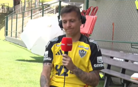 Bernard, do Atlético, em entrevista exclusiva à Itatiaia
