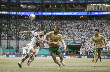 Em 2024, o Fluminense venceu o Palmeiras na Allianz Arena pela primeira vez