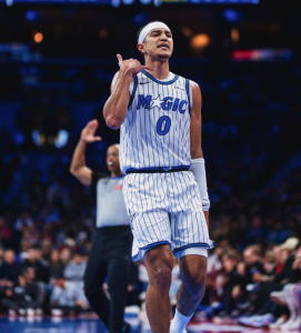 Anthony Black em jogo do Orlando Magic