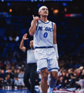 Anthony Black em jogo do Orlando Magic