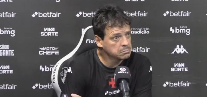 Diniz diz que Vasco esteve muito próximo de criar chances contra o Mirassol