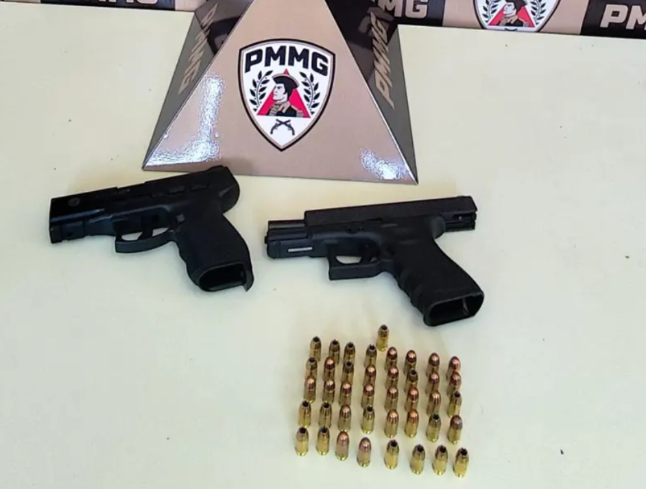 Homem é preso com pistola .380 e munições em Três Pontas