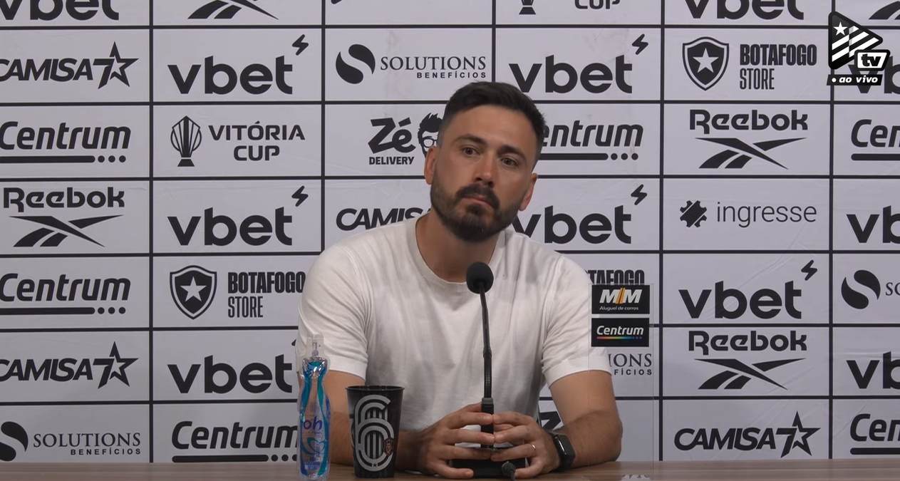 Davide Ancelotti explica plano de jogo do Botafogo e faz elogios ao Cruzeiro