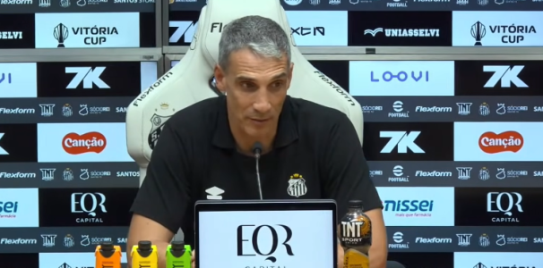 Juan Pablo Vojvoda, treinador do Santos
