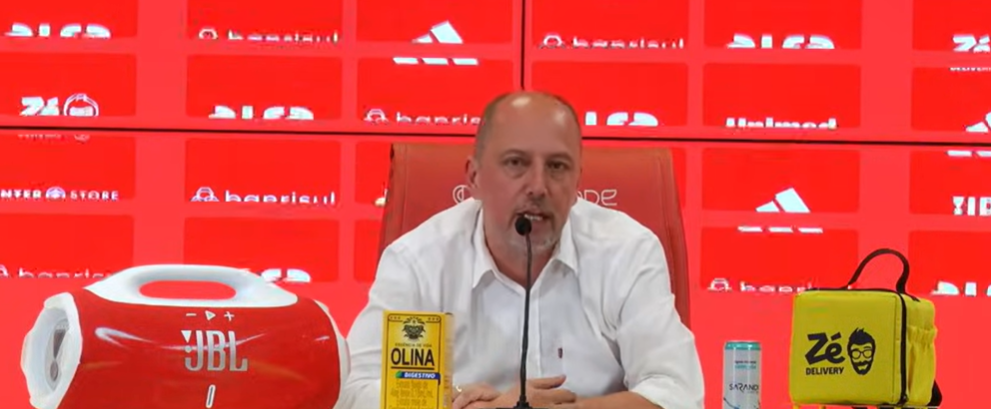 Presidente do Inter se pronuncia após fuga do rebaixamento no Brasileirão