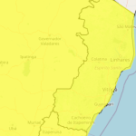 Cidades do Vale do Aço estão sob alerta de chuvas, aponta Inmet