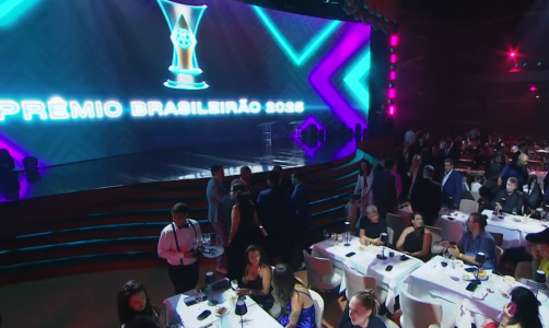 Cerimônia realizada no Rio de Janeiro nesta segunda-feira (8) elegeu os melhores jogadores do Brasileirão