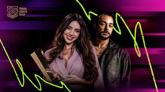 Nyvi Estephan e Eduardo Sterblitch serão os apresentadores do Prêmio eSports Brasil 2025