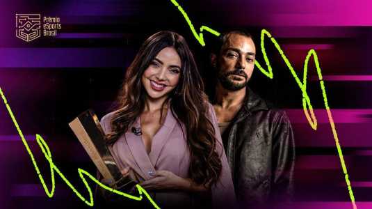 Nyvi Estephan e Eduardo Sterblitch serão os apresentadores do Prêmio eSports Brasil 2025
