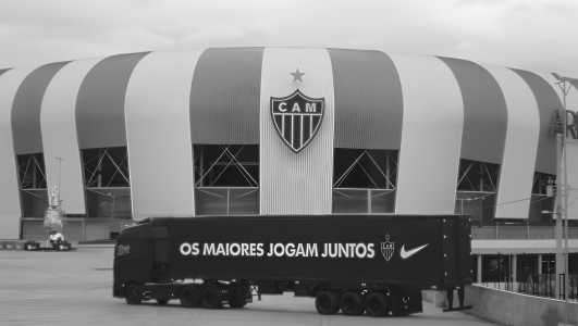 Anúncio da parceria entre Nike e Atlético