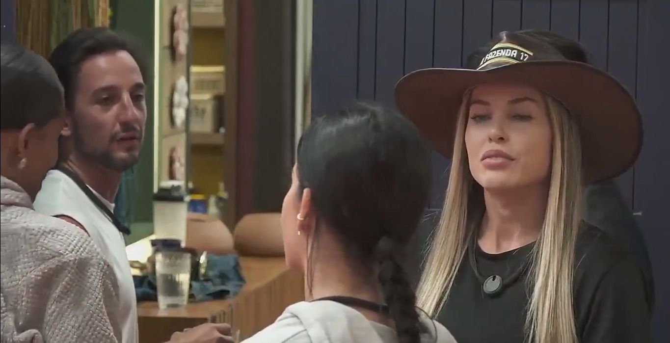 Saory confronta Duda após expulsão de Carol Lekker de A Fazenda 17: 'Baixa'