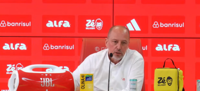 Presidente Alessandro Barcellos, do Internacional