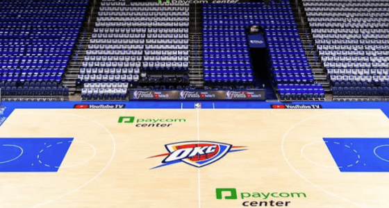 Arena PayCom Center, em Oklahoma City-EUA