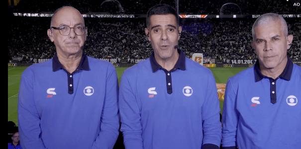 Transmissão oficial do sportv da final da Copa do Brasil, entre Corinthians e Vasco