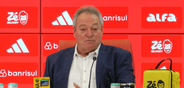 Abel Braga concedeu entrevista coletiva nesta quinta-feira (18)