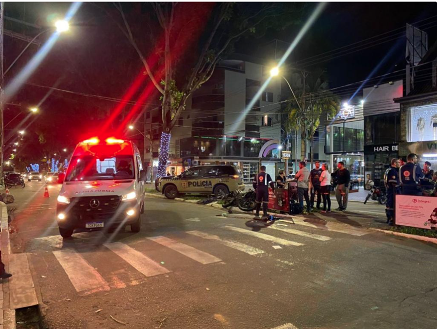 Ciclista morre após ser atingido por motocicleta no Cidade Nobre, em Ipatinga