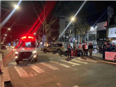 Acidente Ciclista Ipatinga