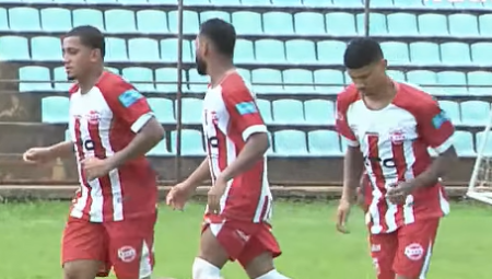 Vale Alto goleia Leandros pela Copa Itatiaia Vale do AÇo