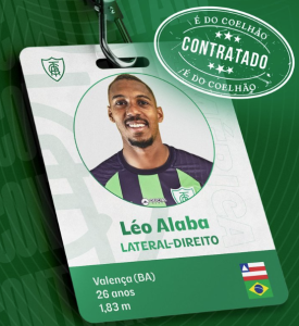 América anuncia cntratação de Léo Alaba