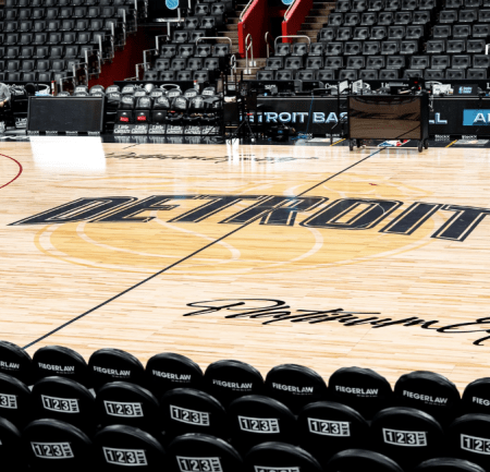 Little Caesars Arena, casa dos Pistons