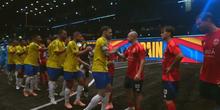 Brasil e Espanha se enfrentaram neste sábado (3), na Trident Arena