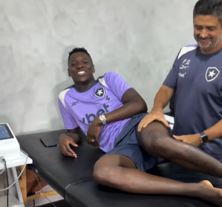 Luiz Henrique, do Zenit, da Rússia, mantém rotina de treinos durante férias no Botafogo