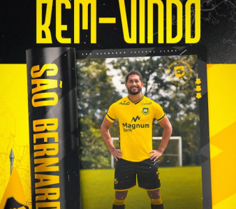 O zagueiro Pablo é o novo reforço do São Bernardo