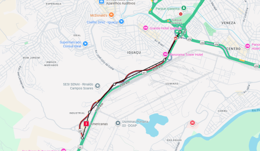 BR 381 Ipatinga Acidente