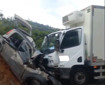 Acidente BR 381 Antônio Dias