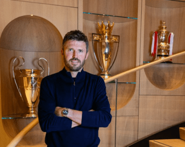 Michael Carrick é o novo treinador do Manchester United