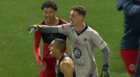 Goleiro Gabriel Sena defendeu pênalti que classificou o Ibrachina
