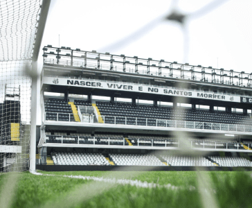 Estádio Vila Belmiro, palco do duelo entre Corinthians e Bahia