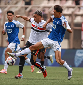 Pedro Ferreira e Murilo Rhikman na final da Copinha