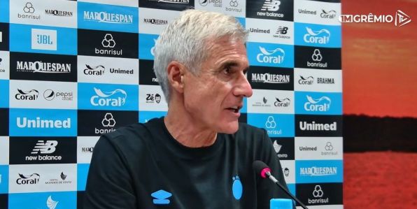 Luís Castro, técnico do Grêmio