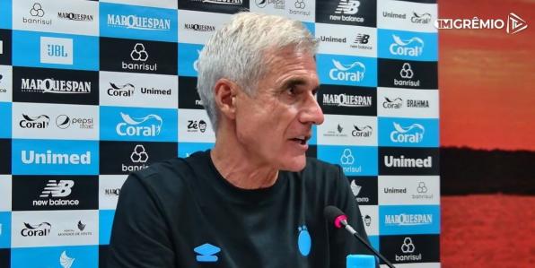 Luís Castro, técnico do Grêmio