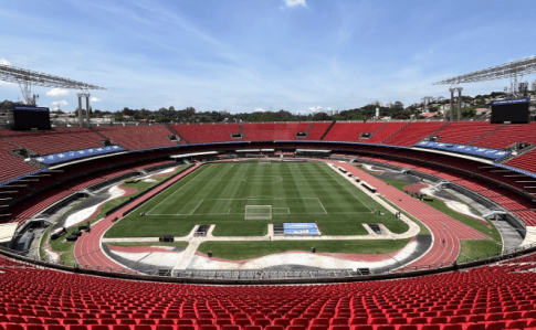 Estádio Morumbi, em São Paulo