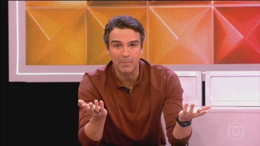 Tadeu Schmidt, apresentador do BBB