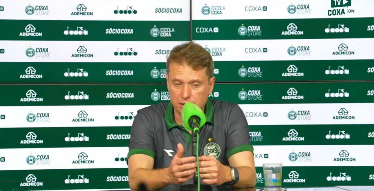 Seabra enxerga pontos positivos do Coritiba apesar da derrota para RB Bragantino