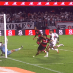 Foi pênalti em Arrascaeta? Veja análise do VAR de lance em São Paulo x Flamengo