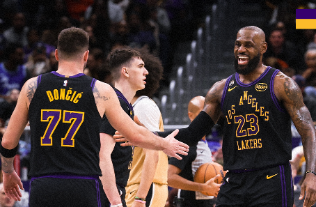 Denver conta com retorno de Jokic em vitória, e Doncic brilha pelo Lakers na NBA