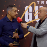 Felipe Fernandes de Lima celebra terceiro prêmio de melhor árbitro no Troféu Guará Bmg