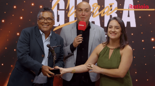 Flávio Pereira, diretor do Sada Cruzeiro, no Troféu Guará Bmg
