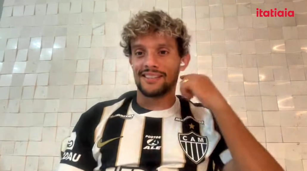 Gustavo Scarpa é direto, diz que está feliz no Atlético e explica motivo