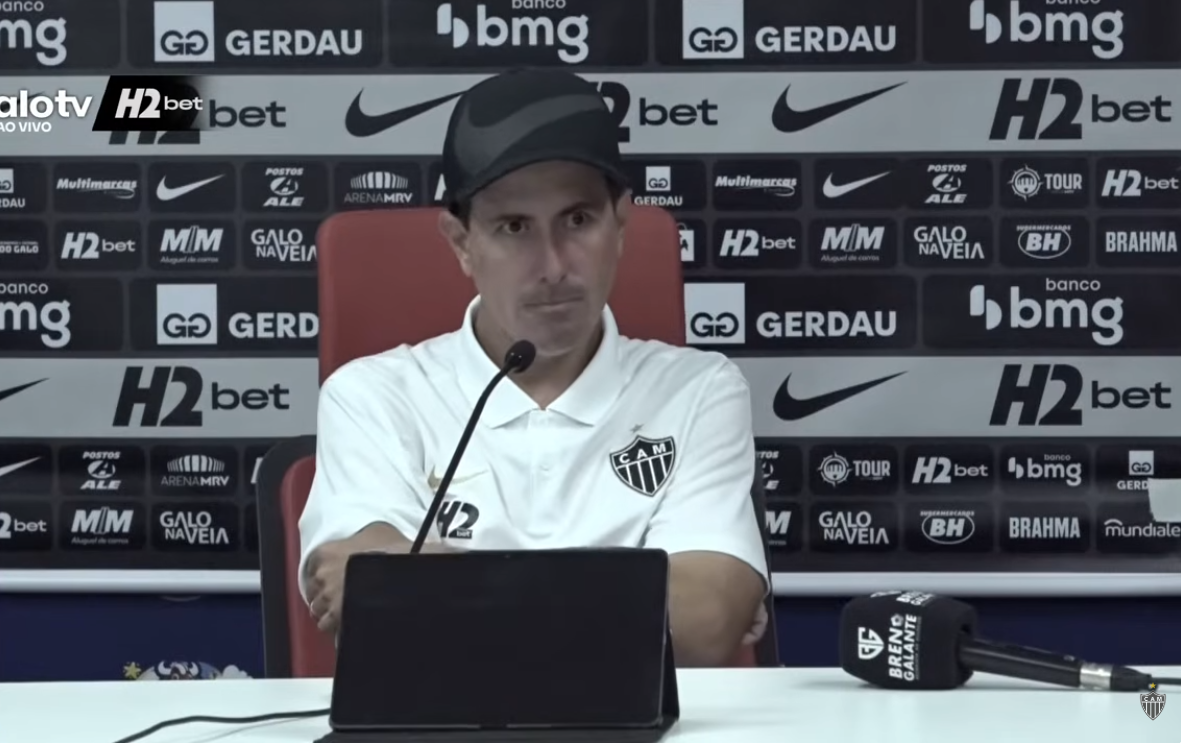 Auxiliar de Sampaoli surpreende e diz qual placar seria justo em Bragantino x Atlético
