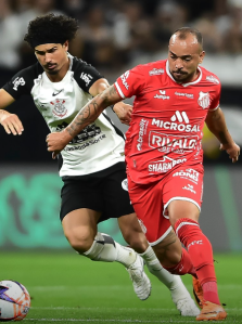 André Ramalho e Rodolfo em Corinthians x Capivariano