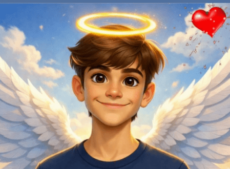 Tio postou homenagem ao adolescente Rodrigo Castanheira, que morreu neste sábado (7)